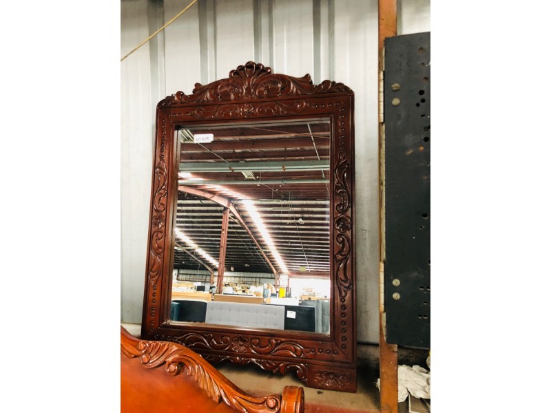 ASSORTED TIMBER MIRRORS