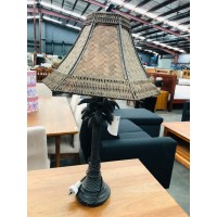 FRENCH VERDE PALM TREE LAMP