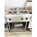 ZANUSSI GAS 4 BURNER COOKTOP ON STAND (UNTESTED) 2ND HAND - SOLD AS IS