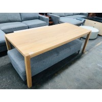 BEECH TIMBER DINING TABLE 2000 X 900