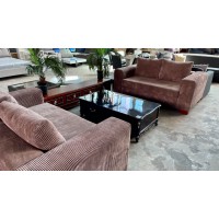 CORD FARBRIC LOUNGE SUITE 2 X 2 SEATERS