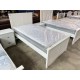 LILLY KING SINGLE BED - SNOW