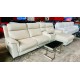 KADE VILLA PEARL 2.5 SEATER LEATHER HOME THEATRE SUITE ELECTRIC RECLINING WITH CHAISE (RRP$7400) 2033C069 #019/020-22-02-22 - FACTORY SECOND