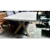CHARLESTON RESIN STONE TOP DINING TABLE