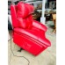 Mondo Electric Leather Lift Chair in Premium Rosso Red RRP $3586