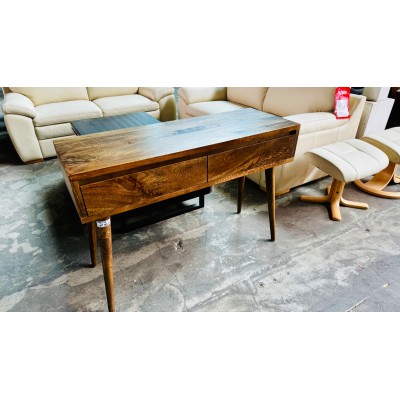 1.1m Timber 2 Drawer console table / dresser