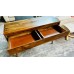 1.1m Timber 2 Drawer console table / dresser