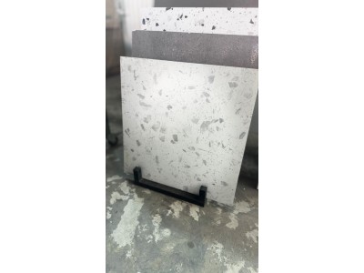 TERRAZO WHITE/SEMI POLISHED TILE 600 x 600 x 9.0 (1.44SQM PER BOX) SOLD BY THE BOX (ACS352060P)