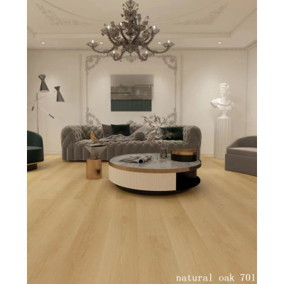 #701 7MM NATURAL OAK HYBRID SPC WATERPROOF FLOORING 1500X230MM 