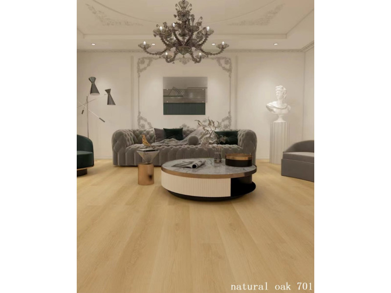 #701 7MM NATURAL OAK HYBRID SPC WATERPROOF FLOORING 1500X230MM 