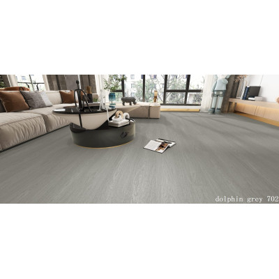 #702 DOLPHIN GREY HHYBRID SPC WATERPROOF FLOORING 1500X230MM