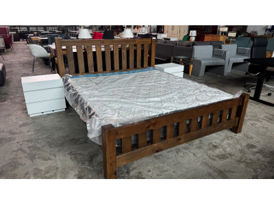 The “Revesby” timber King size bed 