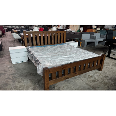 The “Revesby” timber King size bed 