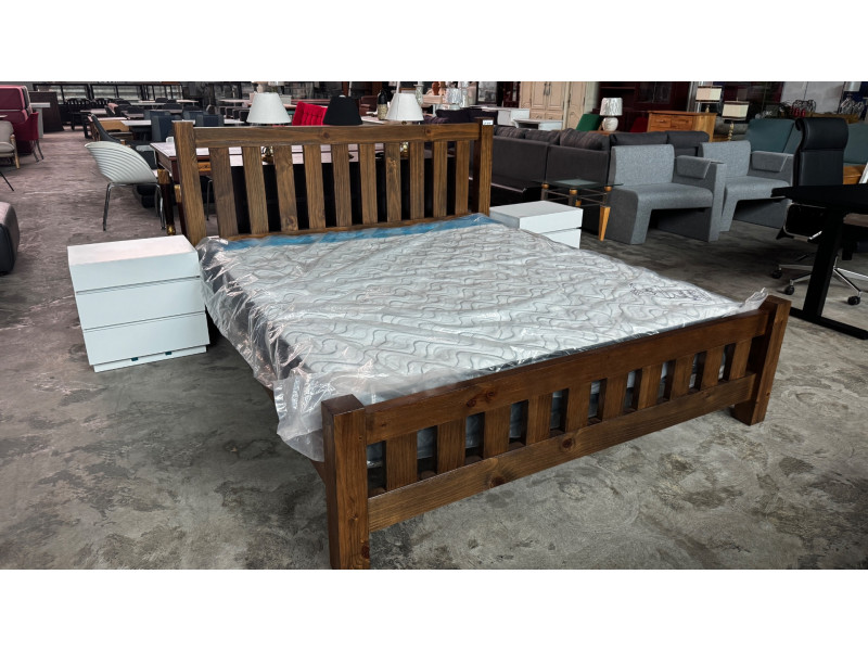 The “Revesby” timber King size bed 