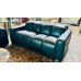 LEATHER LOUNGE SUITE 3 SEATER + 2.5 SEATER ALL ELECTRIC RECLINING - PREMIUM GUNBARREL RRP$9000 