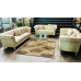 MIA CREAM VELVET LOUNGE SUITE 2 + 2 + 3 SEATER