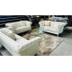 MIA CREAM VELVET LOUNGE SUITE 2 + 2 + 3 SEATER