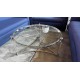 ALVIA ROUND COFFEE TABLE - SILVER