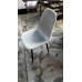 GREY NITA VELVET DINING CHAIRS (NEW IN BOX)