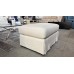 WATEGO FABRIC LOUNGE SUITE 3.5 + 3 SEATER & OTTOMAN - WARWICK HAVEN NATURAL 