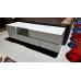 WHITE 1500MM LUMI TV UNIT WITH CHARGING DOCK, USB & LED LIGHT