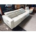 NAPLES 3 SEATER LEATHER LOUNGE ELECTRIC RECLINING - VILLA EVEREST -RRP$3900