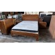 CLOVELLY  BEDROOM SUITE - QUEEN BED - 2 X BEDSIDES + 5 DRAWER TALLBOY - FACTORY 2ND