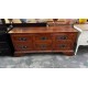 RUSTIC 6 DRAWER SOLID TIMBER BUFFET  / CREDENZA