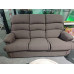 ALISON BROWN FABRIC LOUNGE SUITE - 3 SEATER PLUS 2 SINGLE ELECTRIC RECLINERS (JL-33)