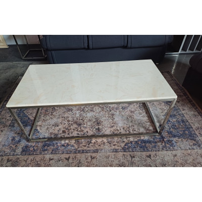 MARION MARBLE TOP COFFEE TABLE