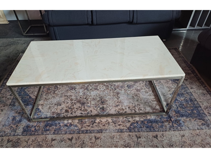 MARION MARBLE TOP COFFEE TABLE