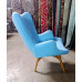BLUE FABRIC CHAIR