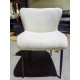 KARINA CREAM FABRIC DINING CHAIR