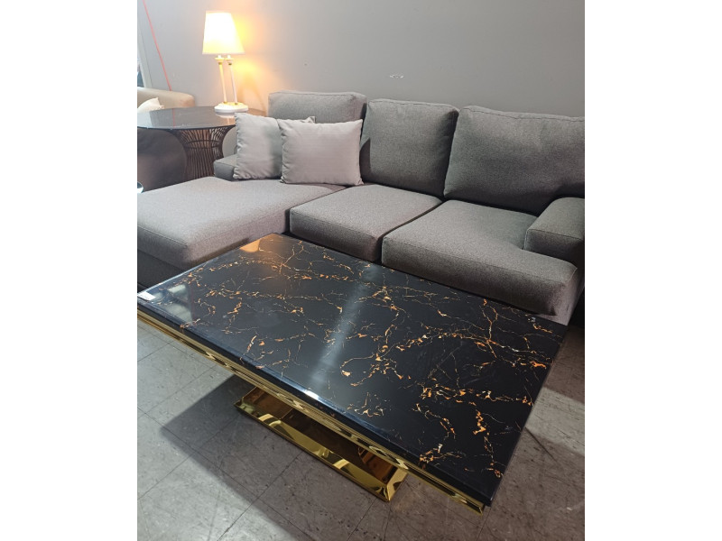 GREY 2.5 SEATER LOUNGE WITH CHAISE