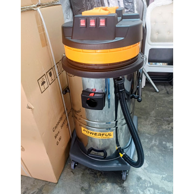 3 MOTOR WET AND DRY VACUUM CLEANER WITH 5 METRE HOSE AND 5 METRE CORD