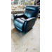 DIXON LEATHER ELECTRIC LIFT CHAIR RECLINER - PREMIUM NAVY BLUE RRP$2750 