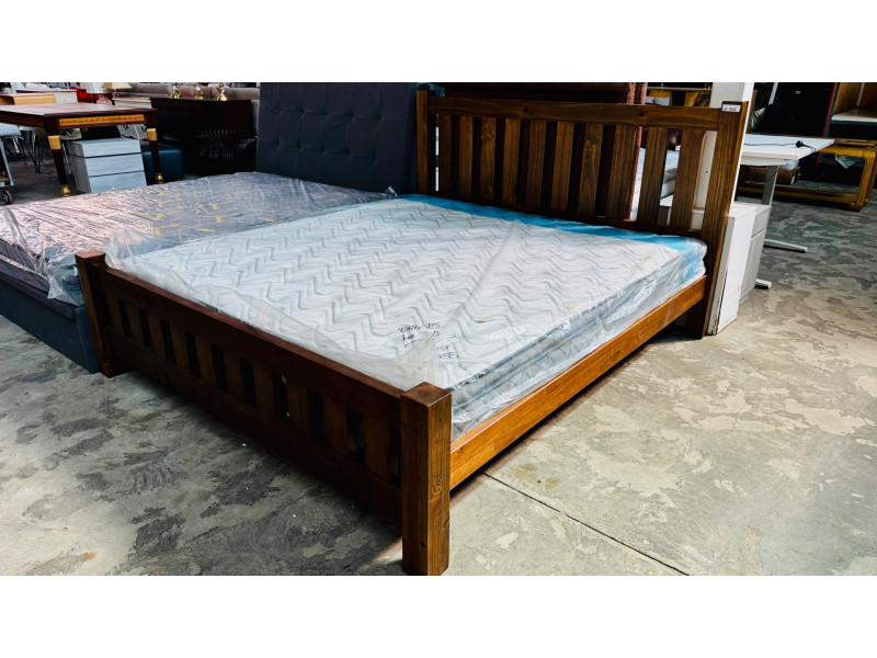 The “Revesby” timber King size bed 