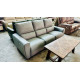 ALLEGRO LEATHER LOUNGE WITH ELECTRIC END RECLINERS - VILLA CEMENT RRP$5660 (001/002-03-07-25)2423C543/2404C322