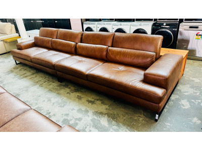 ALCHEMY LEATHER LOUNGE - ANNATA TAN RRP$3600 (030/031-03-07-25)2427C344