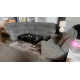 KOBE LARGE CORNER FABRIC LOUNGE WITH END RECLINERS + 1 SINGLE RECLINER - JAKE STEEL (005/003/004-03-07-25) 2336C323