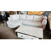 2 PIECE FABRIC LOUNGE SUITE WITH CHAISE - SOLD AS IS - EX-DISPLAY