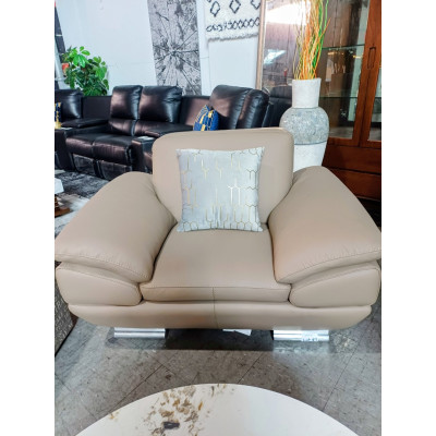 MOCCA SINGLE LEATHER ARM CHAIR