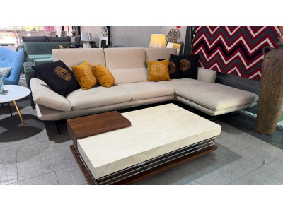 NICOLETTI L-SHAPE FABRIC LOUNGE 