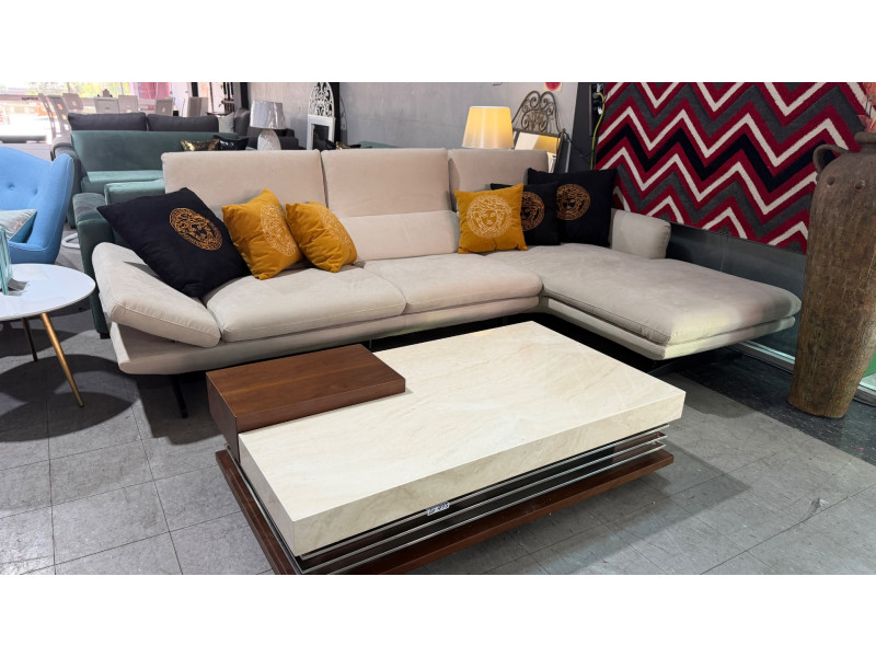 NICOLETTI L-SHAPE FABRIC LOUNGE 