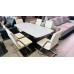 SWIVEL DINING TABLE & 6 Chairs 