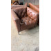 CHESTERFIELD STYLE LEATHER CAFE SOFA SET 3+1+1